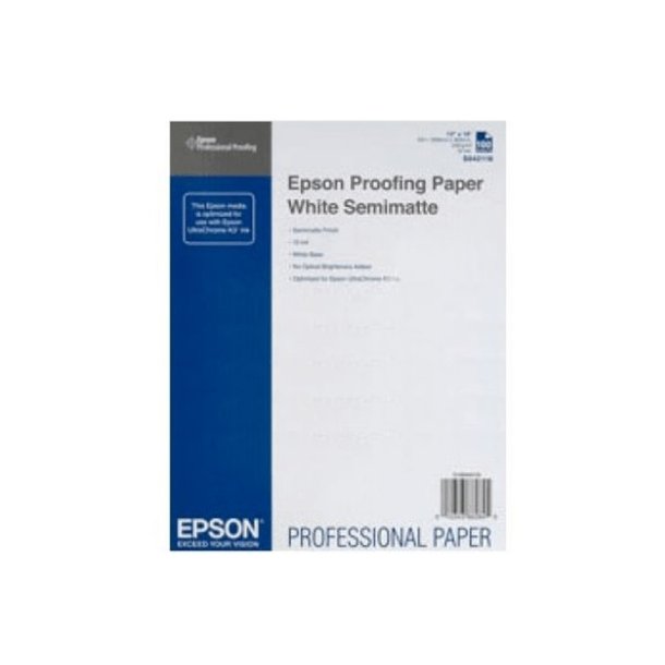 Epson A3+ Proofing Semi-Mat papir - 330mm x 483mm - 192g - 100 ark papir